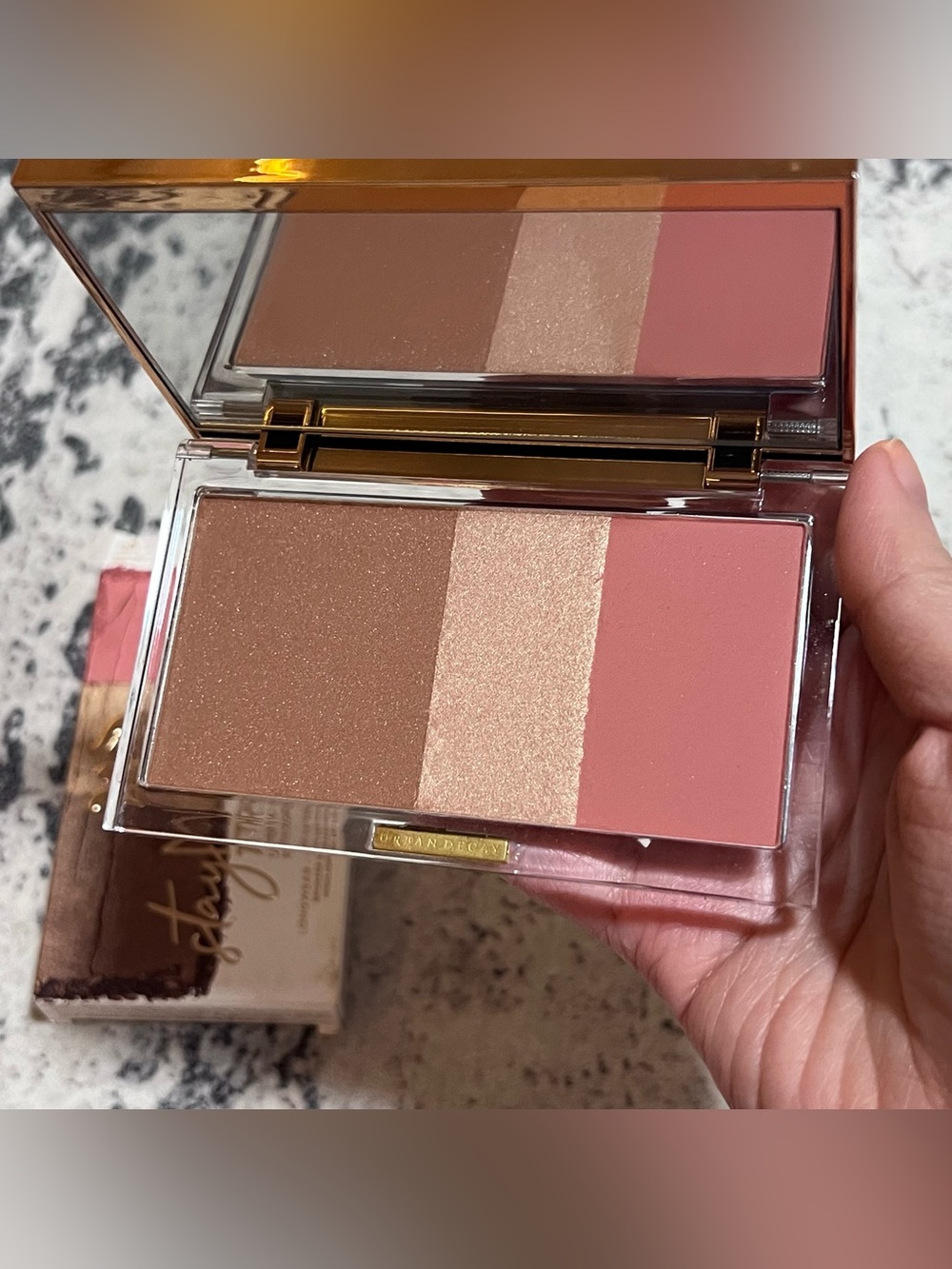 URBAN DECAY Stay Naked Threesome Blush Bronzer & Highlighter FLY